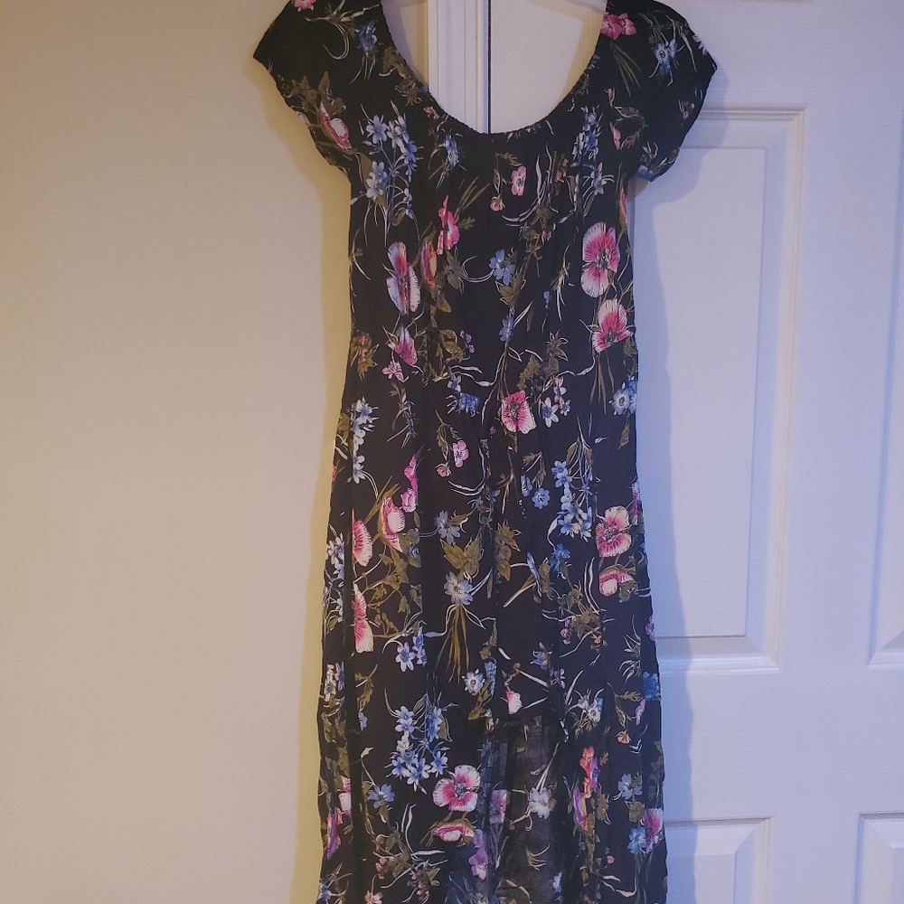 Maxi high low dress